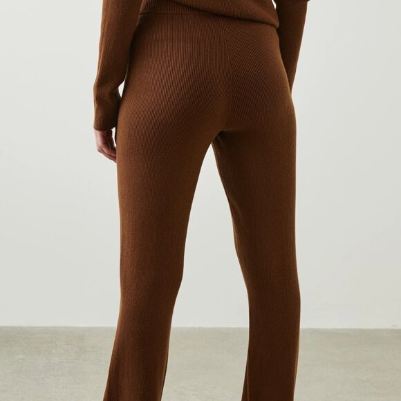 Rails Jules Ribbed Cotton Silk Pull-on Pants NWOT Size Medium Organic Neutral - Picture 7 of 11